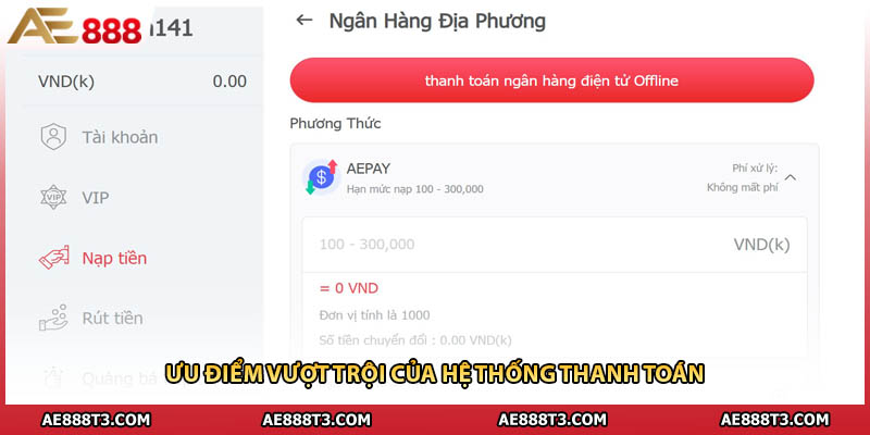 Ưu điểm vượt trội của hệ thống thanh toán